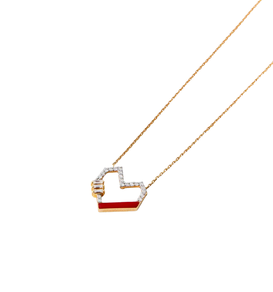 Diamond Heart Necklace